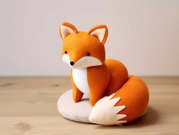 Пошаговая инструкция по лепке лисы