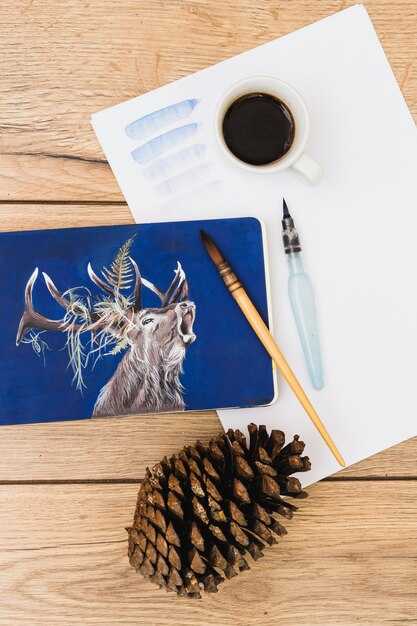 Наносим основу: небо и снег