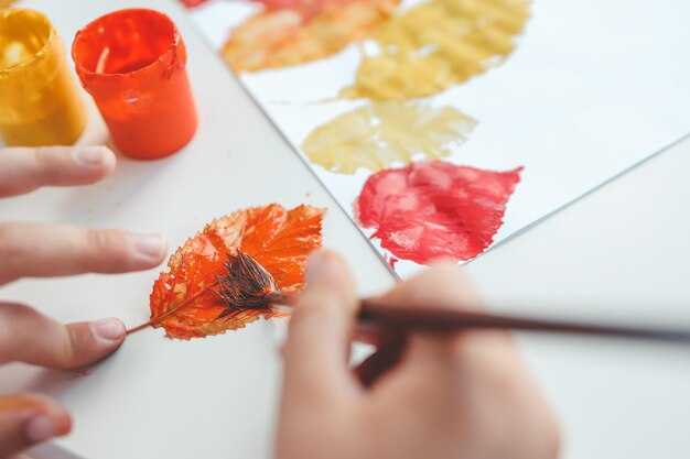 Выбор материалов для осенней живописи