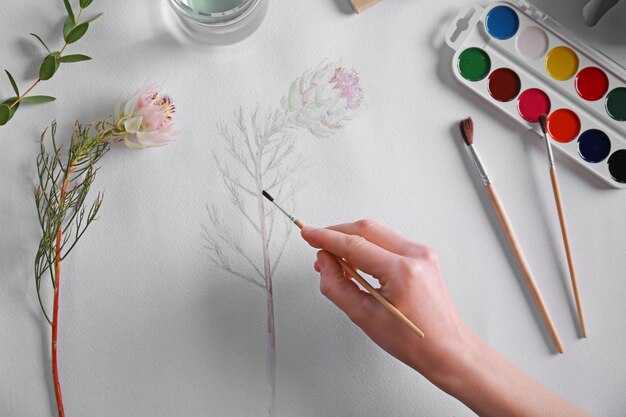 Основные материалы для креативного рисования