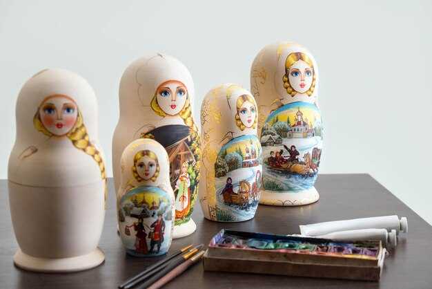 Подготовка к рисованию матрешек
