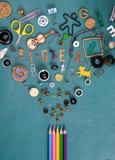 Визуализация идей через коллажи